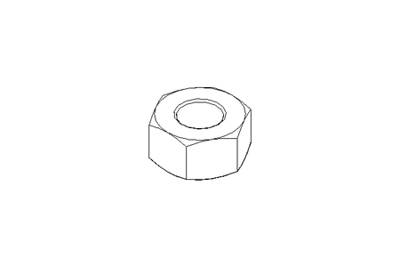 Hexagon nut LH M10 A2 DIN934