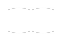 Hexagon nut LH M10 A2 DIN934