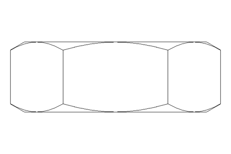 Hexagon nut M8 A2 DIN936