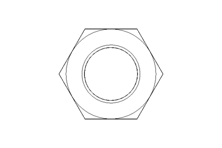 Hexagon nut M12x1.25 St-Zn DIN936