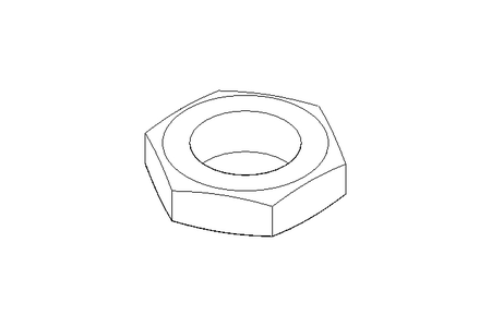 Écrou hexagonal M24x1,5 St-Zn DIN936