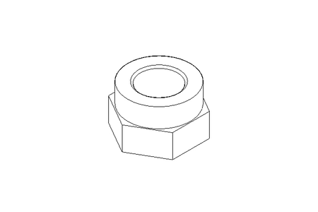 Hexagon nut M24 St-Zn DIN985