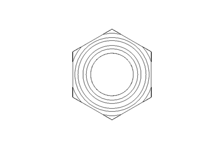 Écrou hexagonal M5 St-Zn DIN985