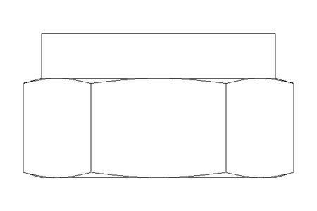 Hexagon nut M8x1 St-Zn DIN985