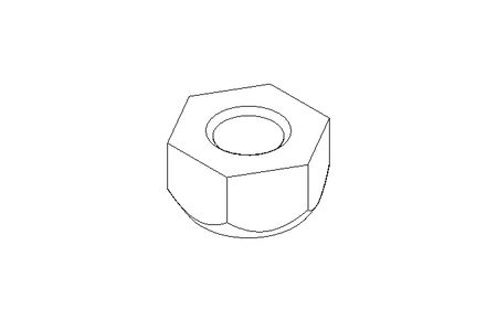 Hexagon nut M10 St-Zn DIN985