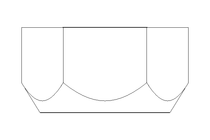 Hexagon nut M10 St-Zn DIN985