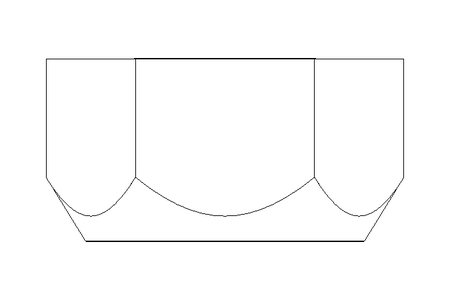 Hexagon nut M10 St-Zn DIN985