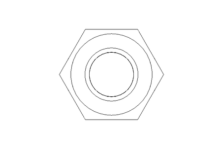 Hexagon nut M10 St-Zn DIN985