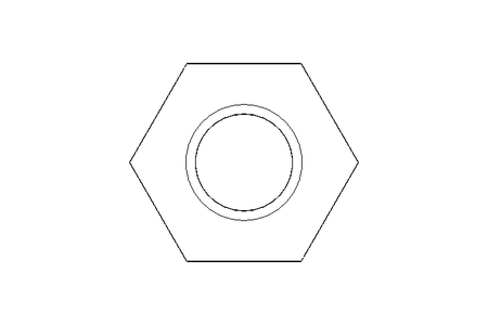 Hexagon nut M10 St-Zn DIN985