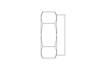 Hexagon nut M10 A2 DIN985