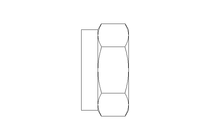 Hexagon nut M10 A2 DIN985