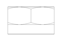 Hexagon nut M10 A2 DIN985