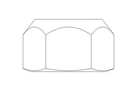 Écrou hexagonal M16x1,5 St-Zn DIN980