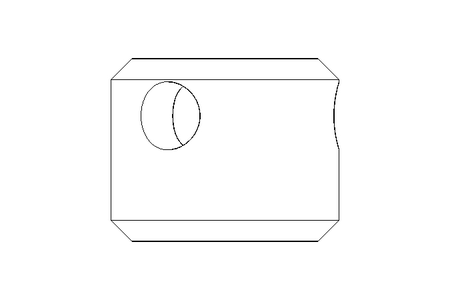 Threaded bush M6x8 1.4305