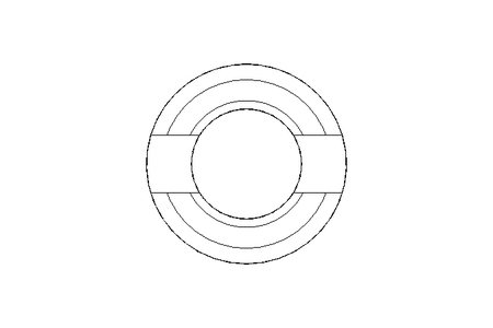 Threaded bush M8x15 St-Zn