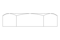 Contre-écrou P4 G1/4" GJM-Zn EN10242