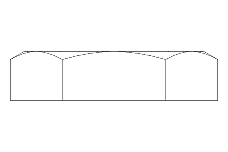 Contre-écrou P4 G1/4" GJM-Zn EN10242