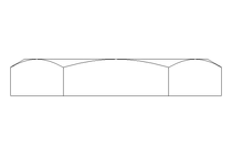 Gegenmutter P4 G11/4" GJM-Zn EN10242