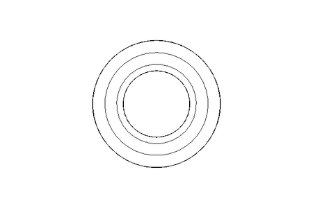 Threaded bush M5x7 St-Zn