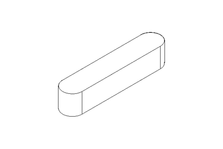 Key DIN6885-1 A 25x5x5 1.0503+CR