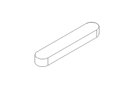 Linguetta di aggiustamen. DIN6885-1 A