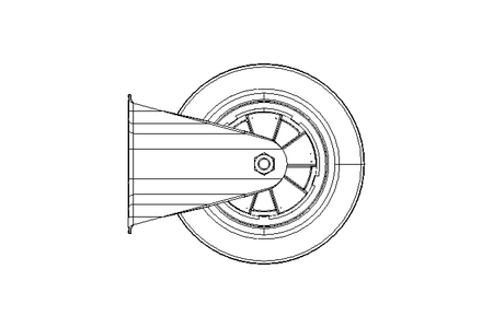 Heavy duty castor 200x50 205kg