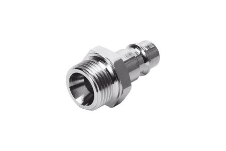 Coupling plug R1/4" outside Brass