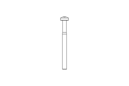 Linsenschraube M3x35 A2 ISO7045