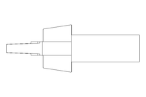 Wing screw M8x20 A2 DIN 316