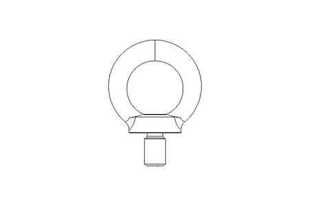 RING SCREW         M 8 ST  DIN 580