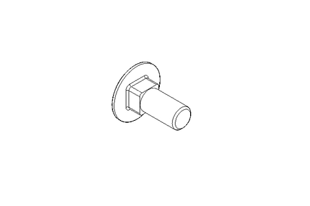 Flachrundschraube M12x30 DIN603