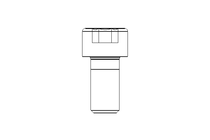 Cap screw M10x20 A2 70 DIN912