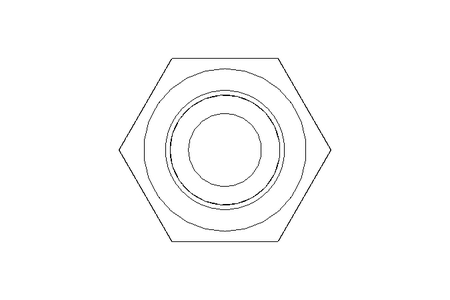 Hexagon screw M6x53 A2 70 ISO4014