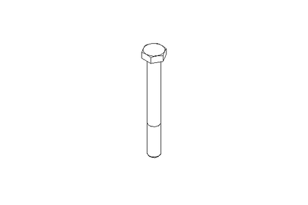 Hexagon screw M6x55 A2 70 ISO4014