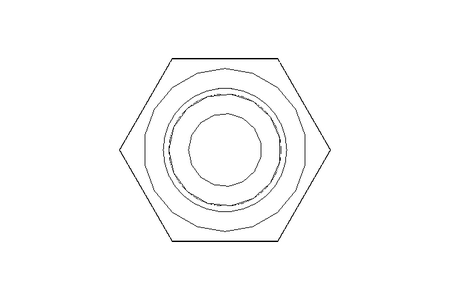 Hexagon screw M8x165 A2 70 ISO4014