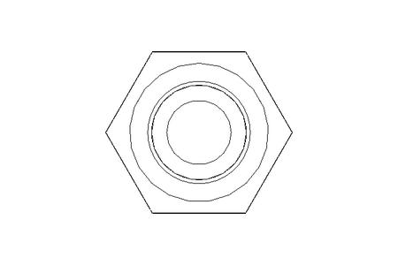 Hexagon screw M10x145 A2 70 ISO4014