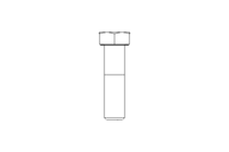 Hexagon screw M24x90 A2 70 ISO4014