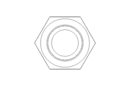 Hexagon screw M36x60 8.8 ISO4017