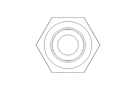 Hexagon screw M4x8 A2 70 ISO4017