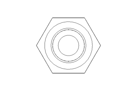 Hexagon screw M4x9 A2 70 ISO4017