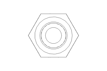 Hexagon screw M4x35 A2 70 ISO4017