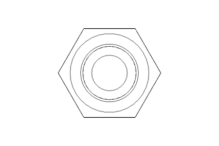 Hexagon screw M6x8 A2 70 ISO4017