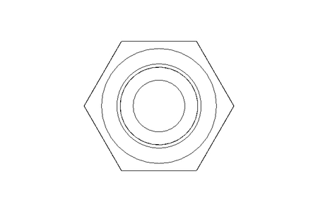 Hexagon screw M6x12 8.8 ISO4017