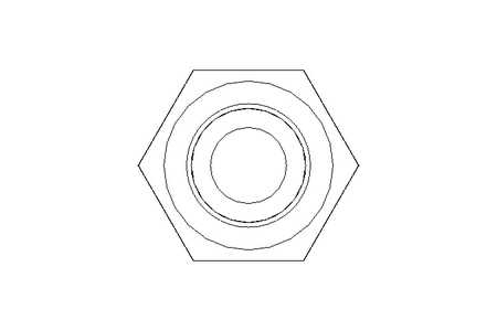 Hexagon screw M6x35 8.8 ISO4017