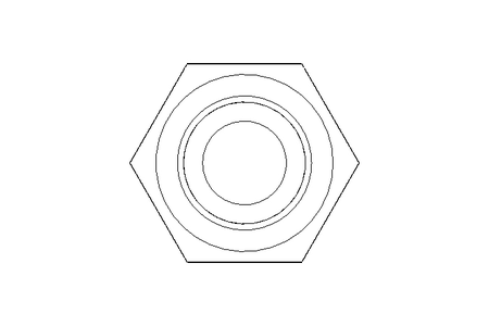 Hexagon screw M8x10 A5 70 ISO4017