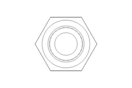 Hexagon screw M8x25 A2 70 ISO4017-KLF