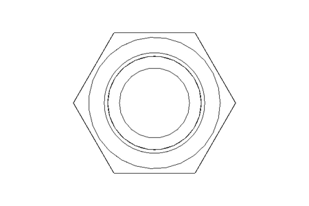 Hexagon screw M16x65 8.8 ISO4017