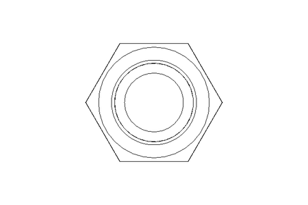 Hexagon screw M20x45 8.8 ISO4017