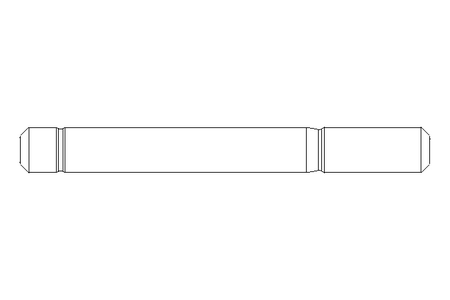 Stud bolt M8x65 A2 DIN938