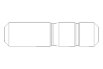 Stud bolt M10x30 A2 DIN938